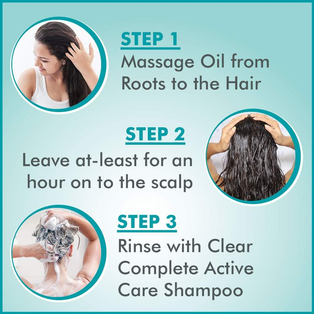 Clear Active Care Anti-Dandruff Hair Oil 150 Ml