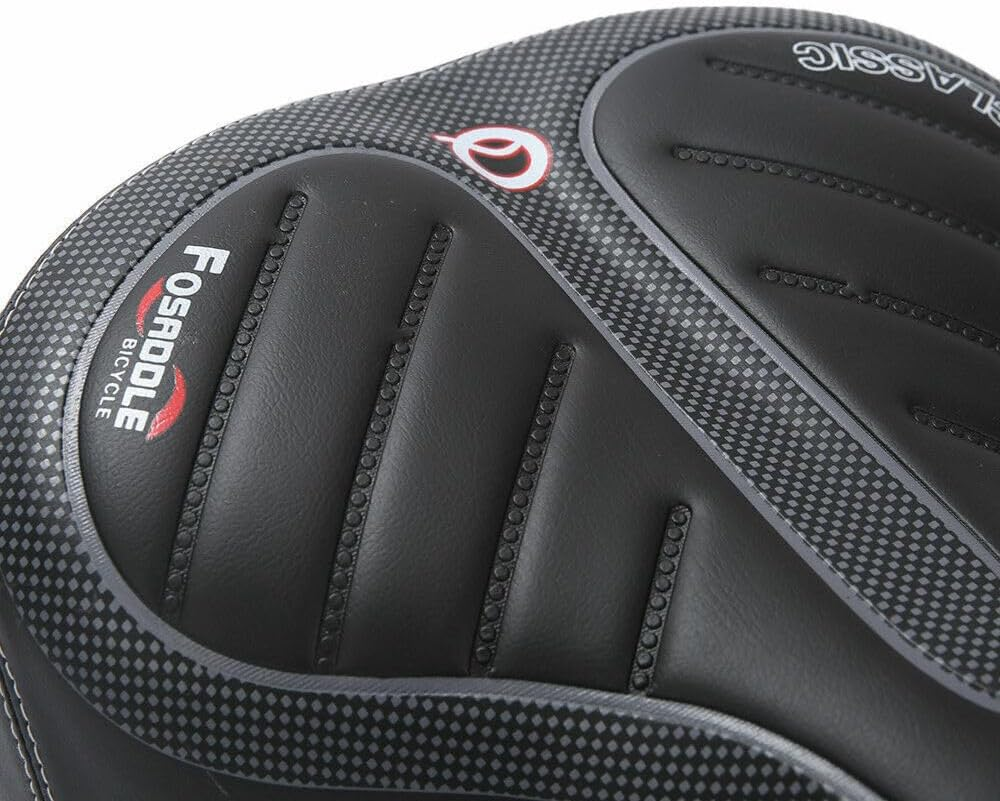 Wide Big Bum Bike Bicycle Gel Cruiser Comfort Saddle Seat Sporty Soft Cushion image number 4