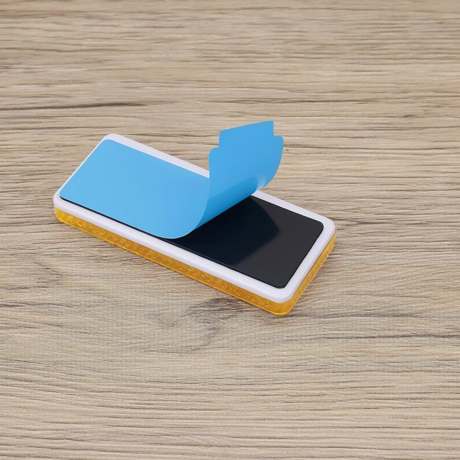 Emsea 4Pcs Rectangula Self Adhesive Reflectors 70 X 30Mm Safety Reflectors with Adhesive for Vehicle Truck Camper Cargo Orange