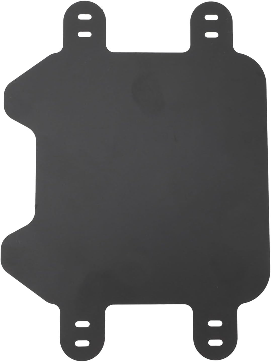 Matte Black Motor Front License Plate Easy Install Replacement for SUR RON Light Bee Universal Number Plate Bracket image number 2