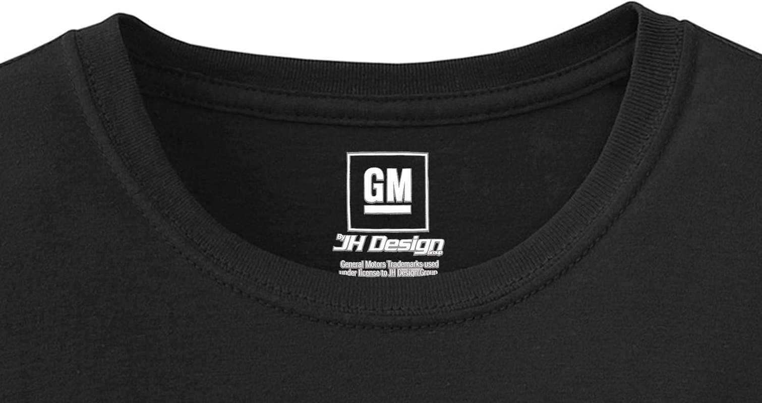 JH DESIGN GROUP Mens Chevy Corvette T-Shirt C8 Logo the Next Generation Black Crew Neck Shirt image number 6