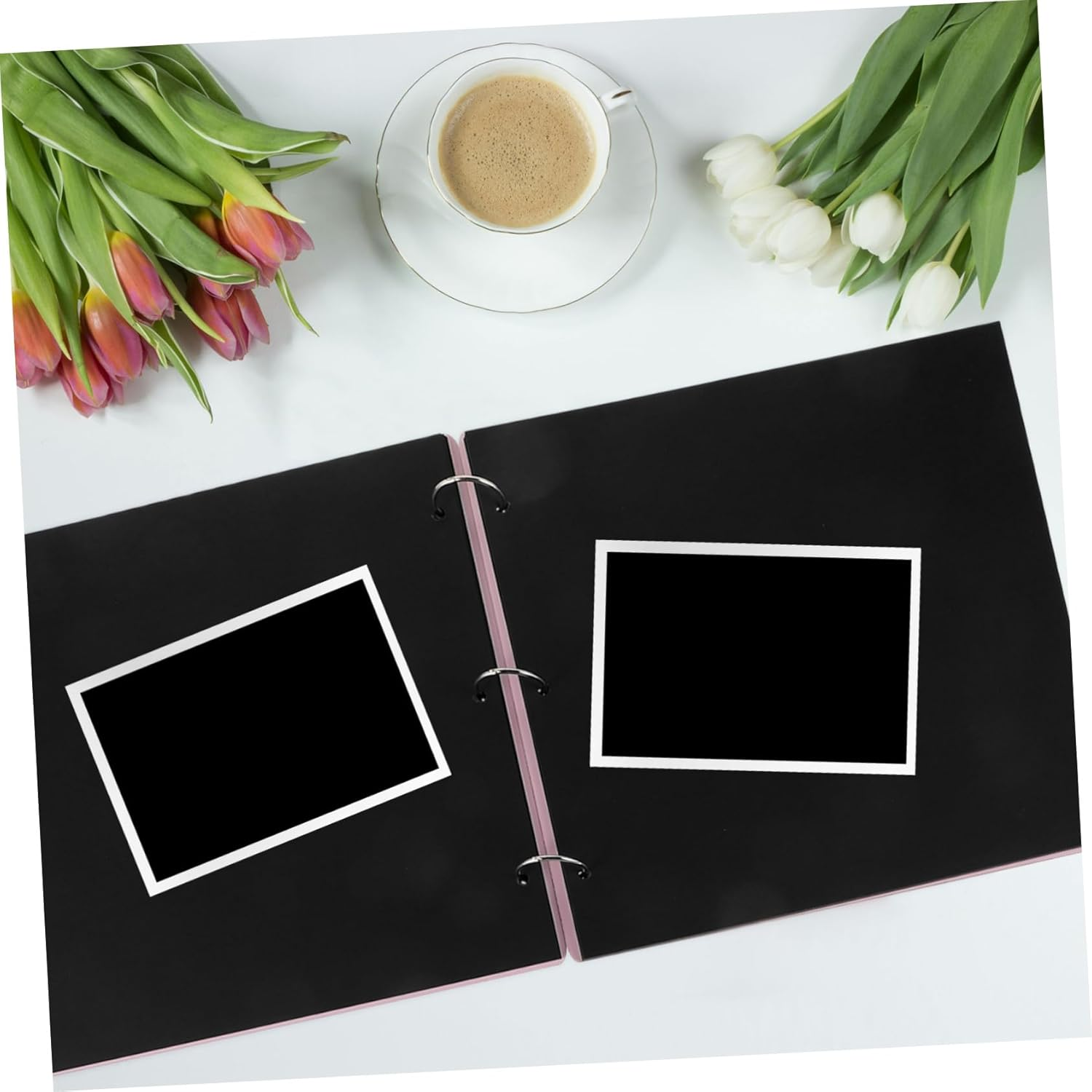 ABOOFAN Diy Photo Album Handmade Scrapbook Wooden Picture Book for Home School Family image number 6