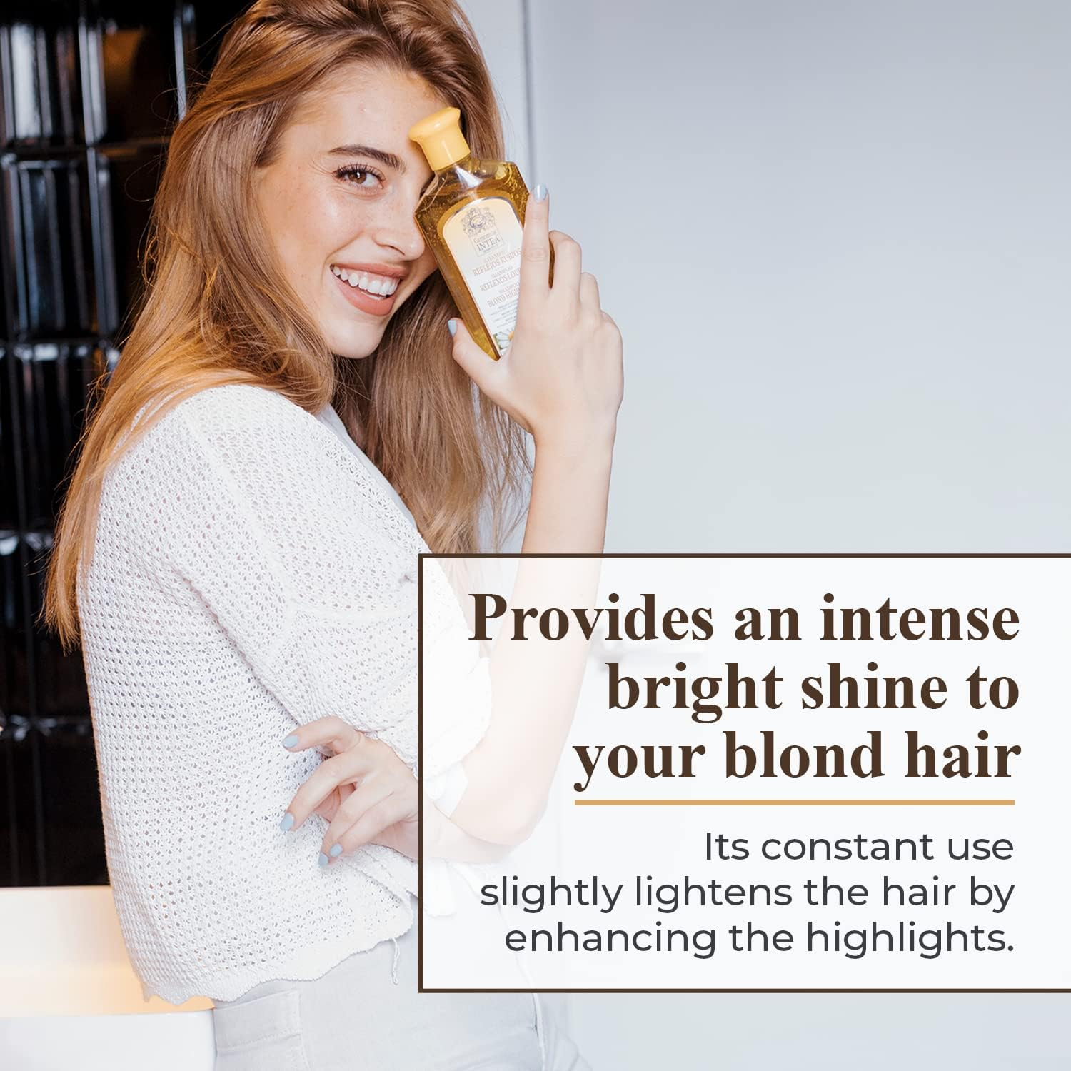 Intea Adult Blonde Reflex Shampoo 250Ml image number 5