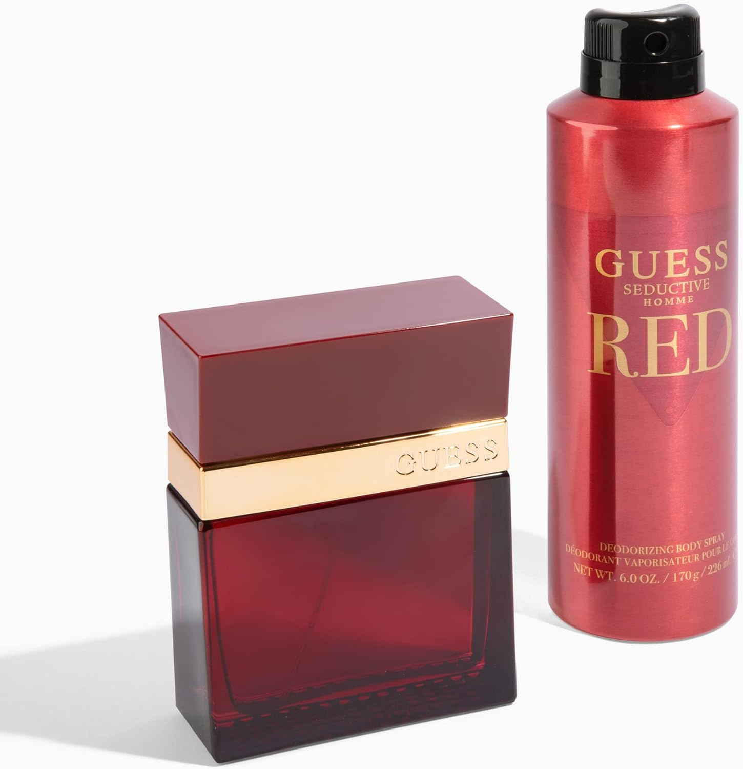 Guess Seductive Homme Red Body Spray for Men 226 Ml image number 3