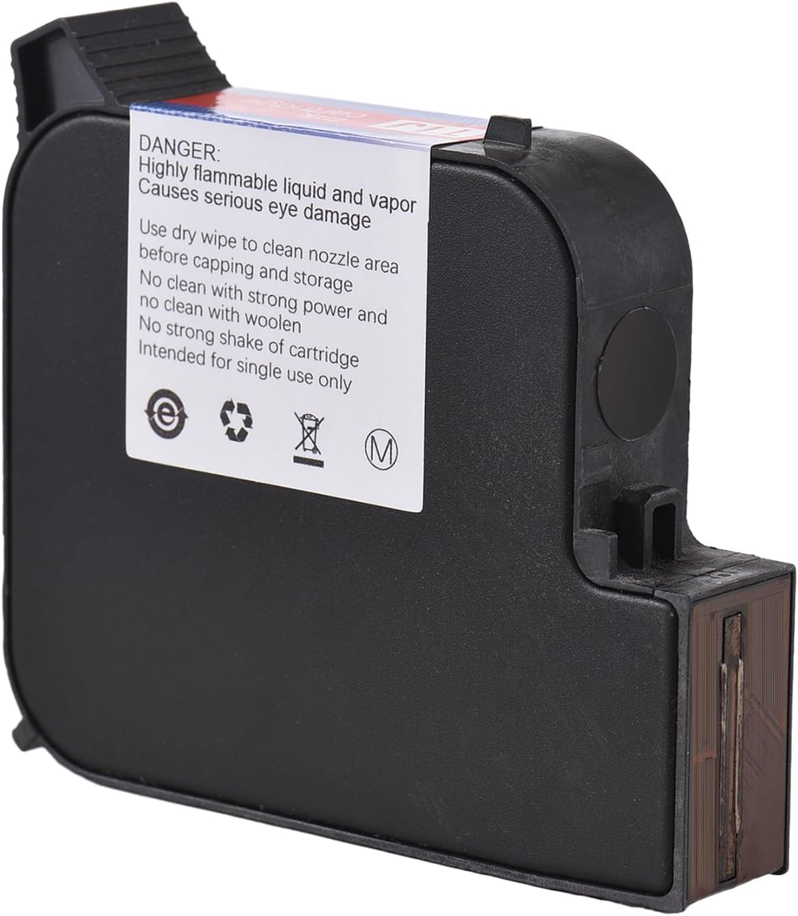 Mingzhe 308S Ink Cartridge Replacement Quick-Drying 45Ml for M20/T50 Handheld Inkjet Printer(Yellow) image number 3