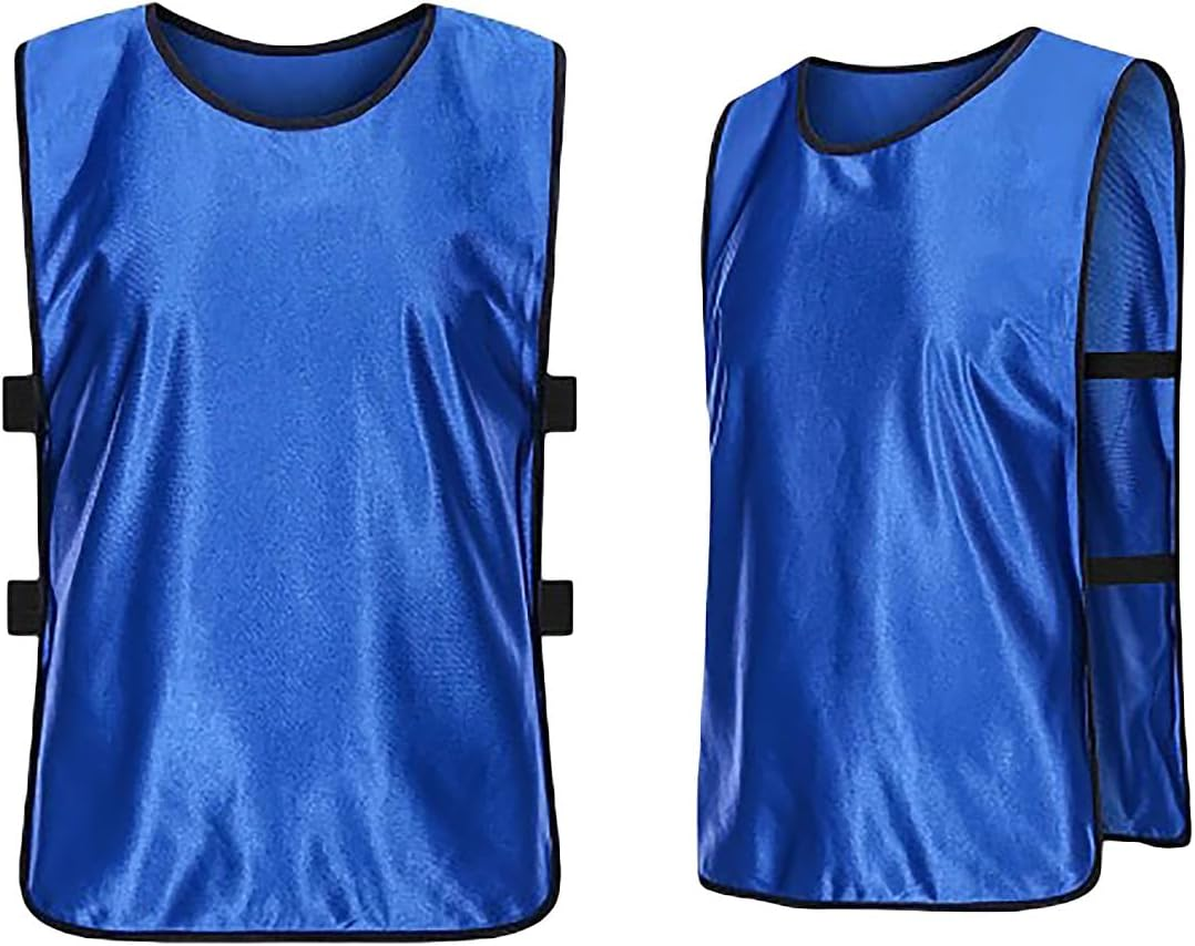 AIMALL 6X Sports Training Bibs Soccer Vests, Basketball, Cricket, Football Team Jerseys with Carrying Bag image number 6