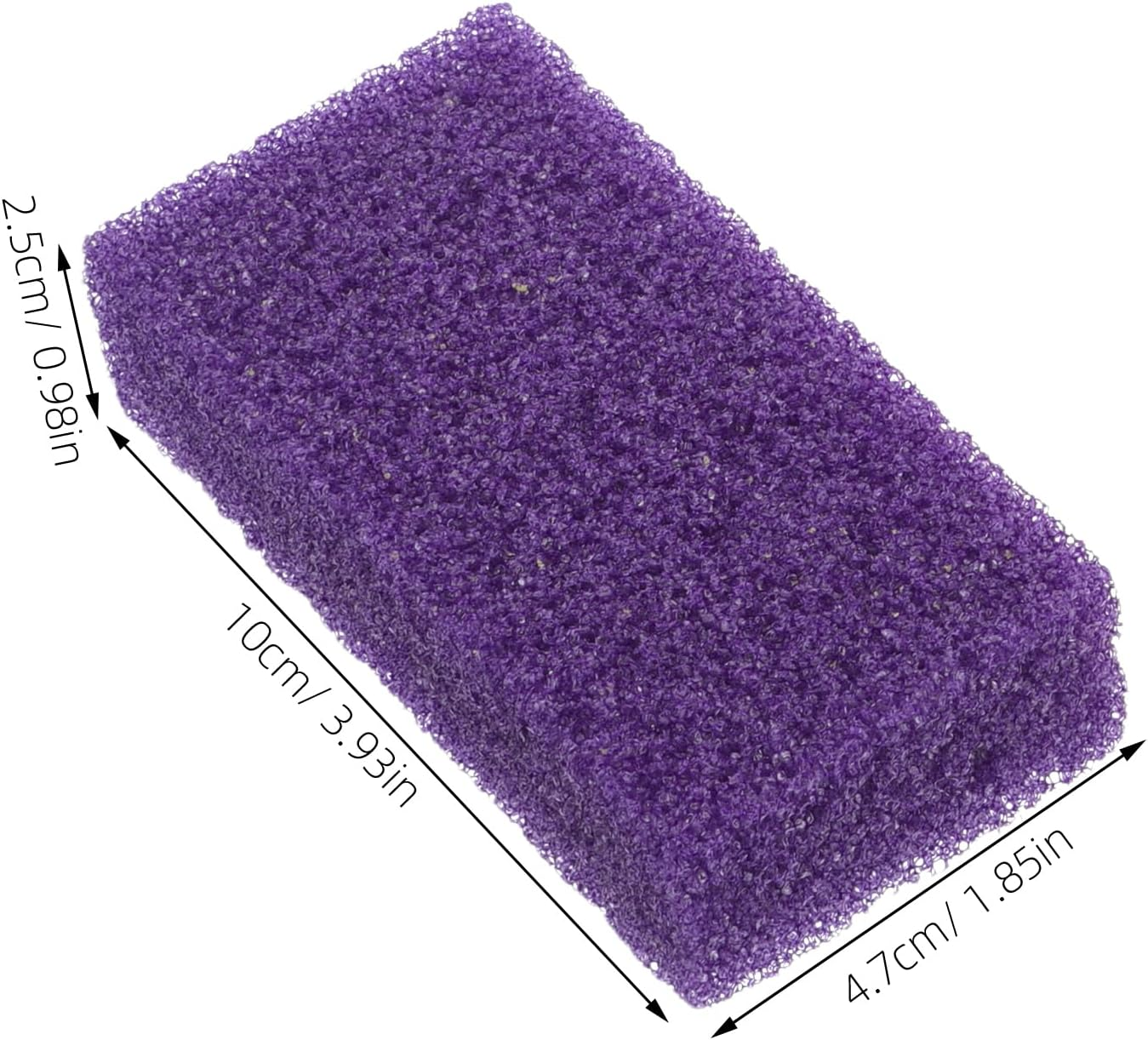 PHENOFICE 3Pcs Pedicure Foot Scrubber: Callus Remover & Dead Skin Exfoliator - Double-Sided Exfoliating Foot Heel Smoother for Bathroom Showers image number 5