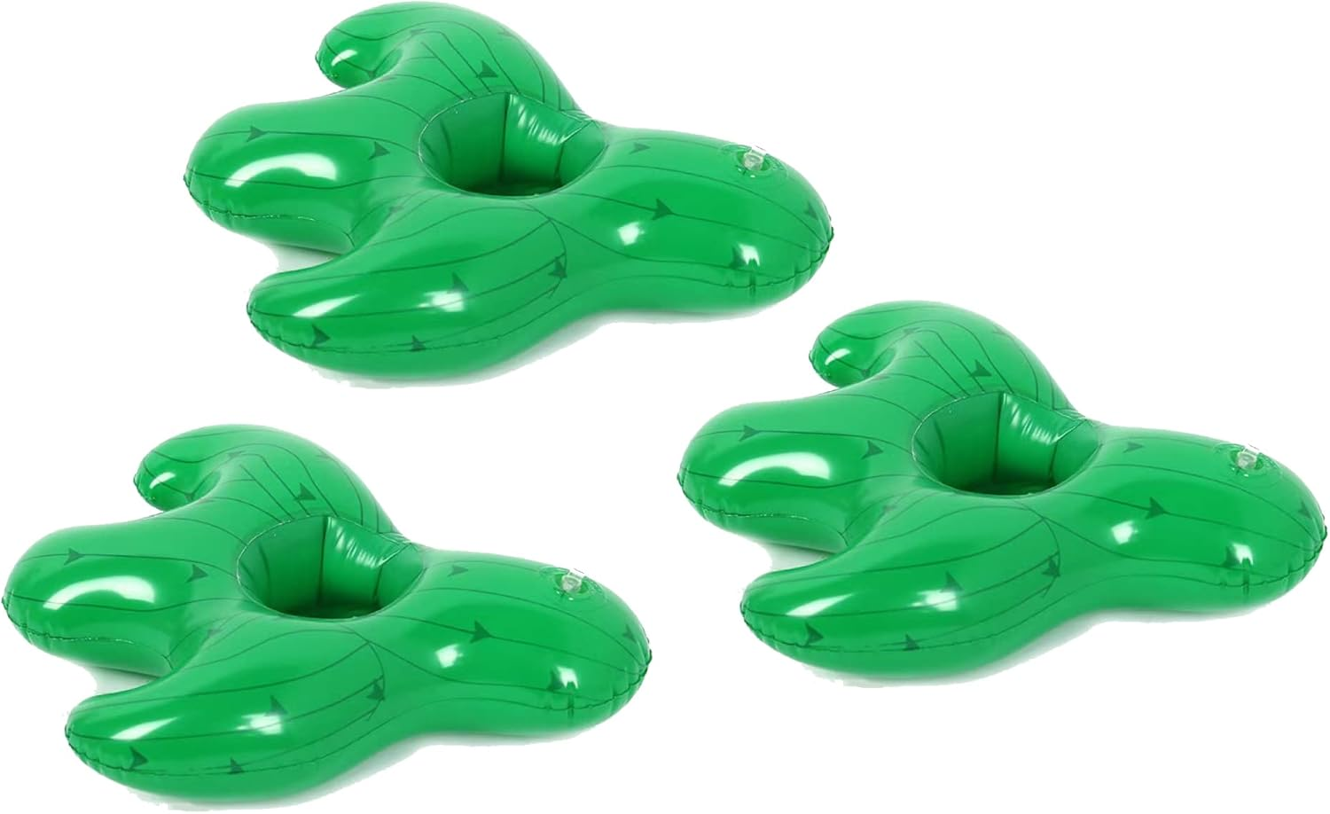 Inflatable Drink Holder, 3 Pcs Cup Pool Drink Holder Floating for Summer Pool Party