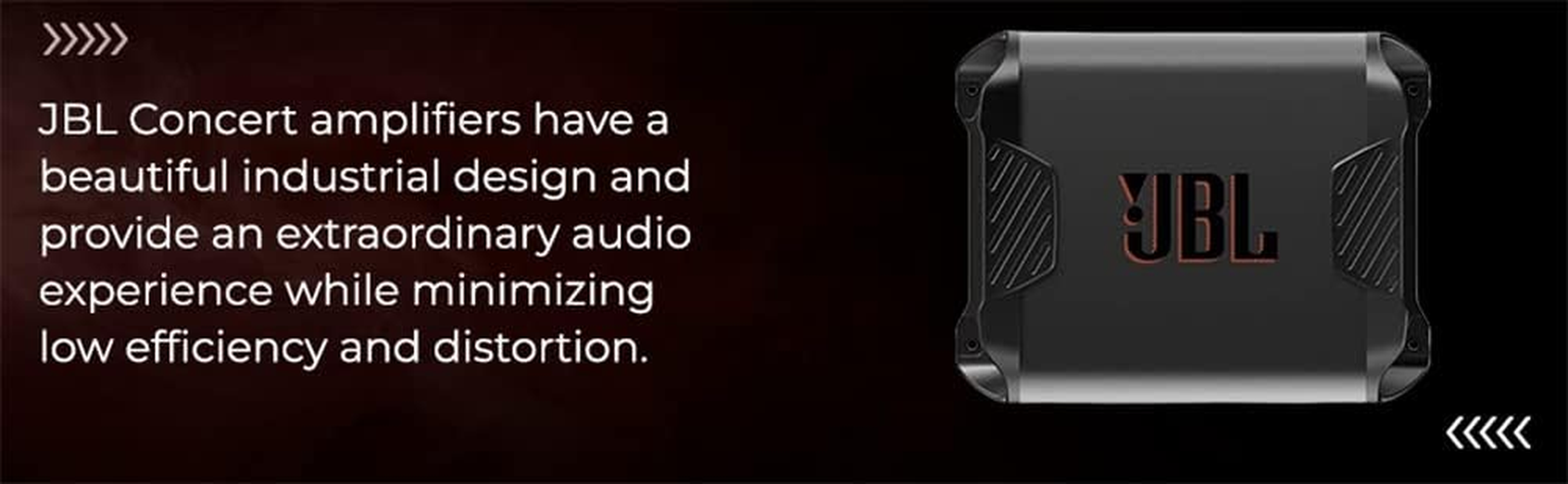 JBL Concert A704 4-Channel Car Amplifier Class AB - Car Power Amplifier with 4 X 70 Watt RMS - 1000 Watt Tip for 4 Car Speakers or 2 plus 1 Subwoofer or 2 Speakers image number 5