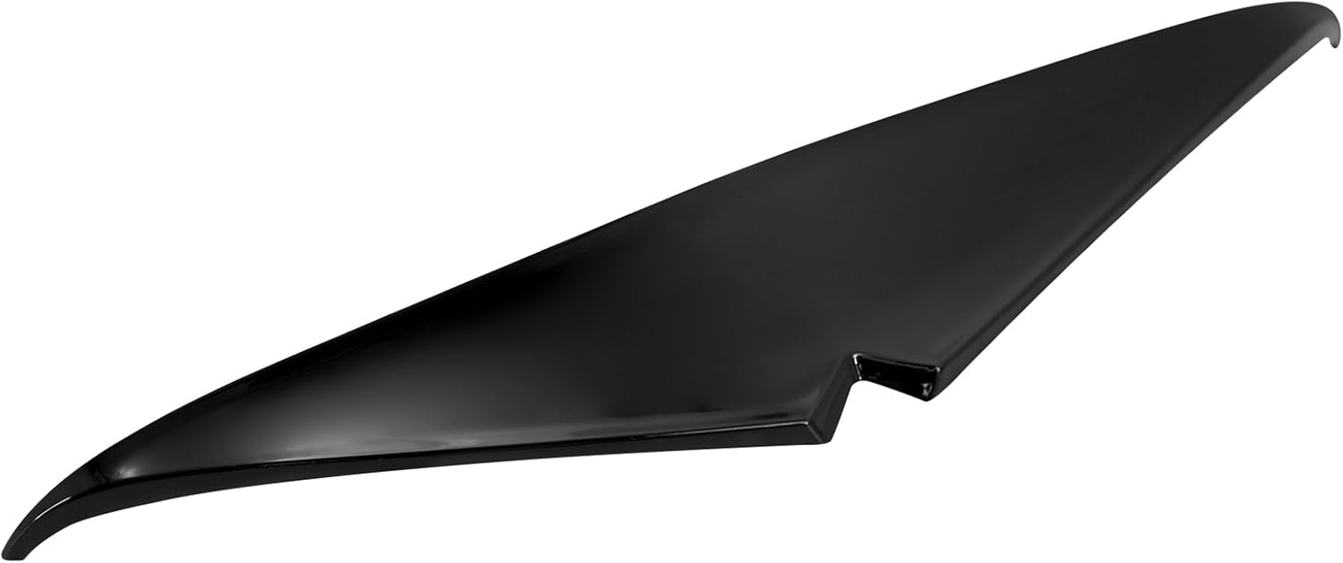 Motorcycle Headlight Eyebrows Sticker Headlamp Eyebrow Eyelids Upper Tip Trim Decoration Cover Visor Fit for Harley Road Glide 2015-2023 image number 6