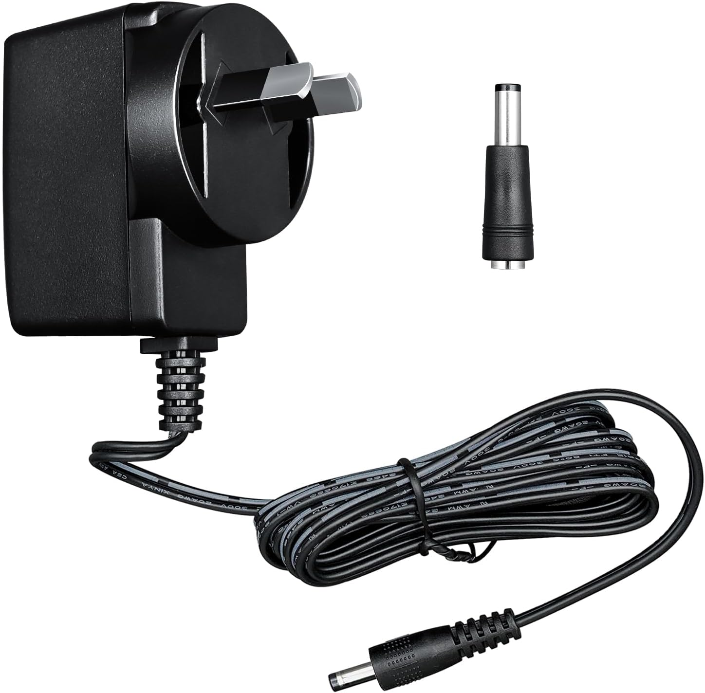 6V 1A/1000Ma 1.8M Long Power Supply Adapter, AC 100-240V to DC 6V 1A 6W Switching Adapter Plug for Blood Pressure Monitor,Electronic Scale and More,Saa Certified image number 2