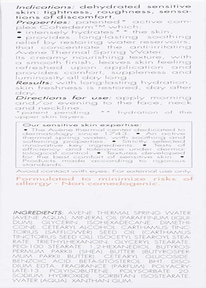 Av&egrave;ne Hydrance Rich Moisturising Cream 40 Ml image number 4