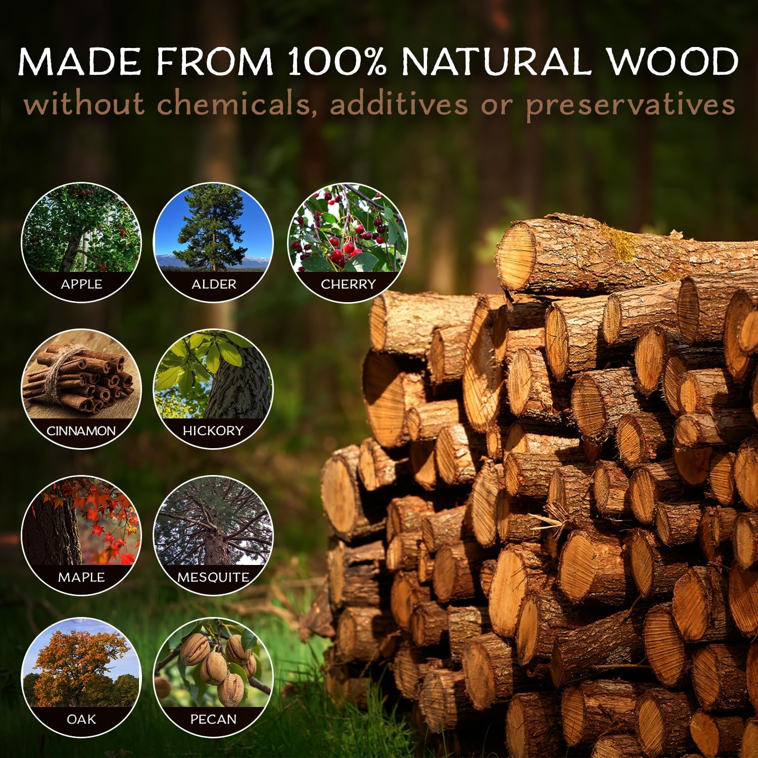 Smoketop 4Oz Bag - Oak Cocktail Smoker Chips for Old Fashioned Cocktails, Whiskey, & Bourbon - by Middleton Mixology Made in the USA (800 Uses) image number 5