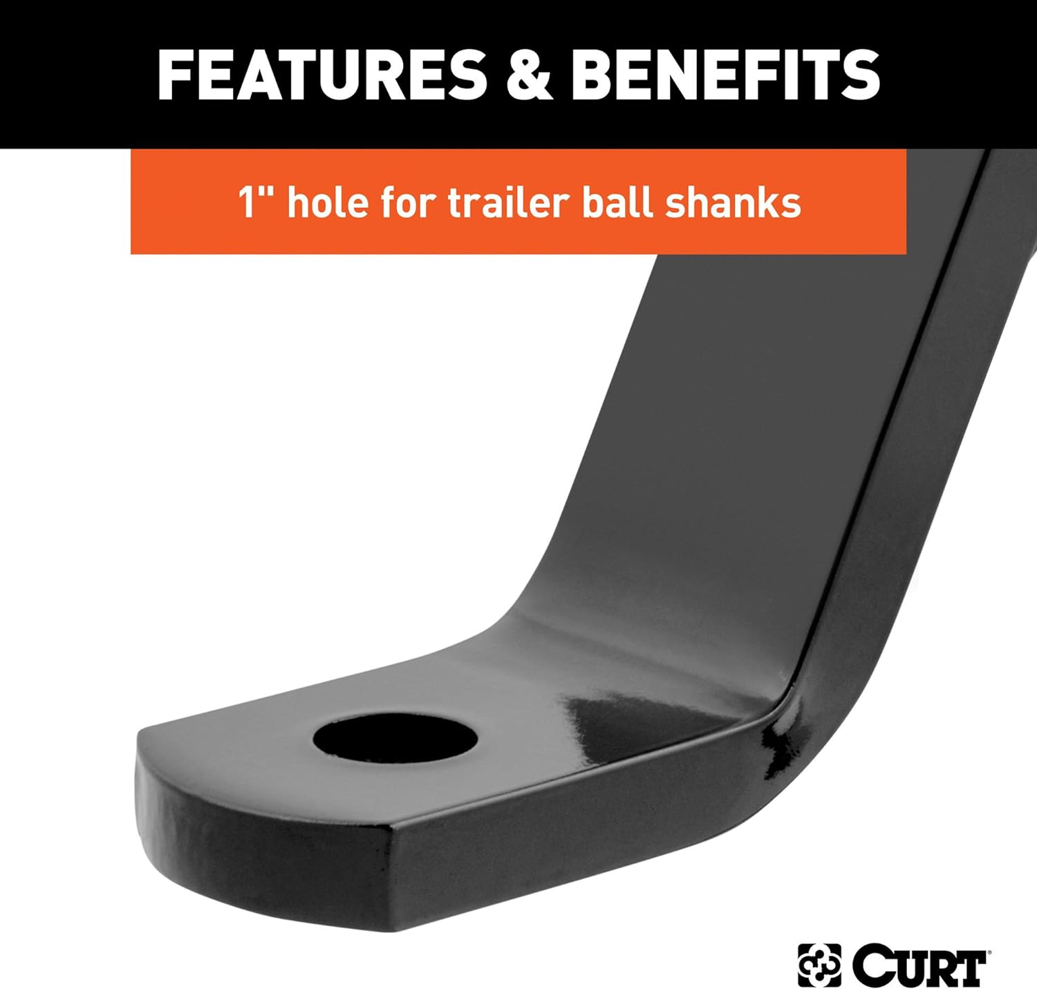 CURT 45100 Class 3 Ball Mount image number 6
