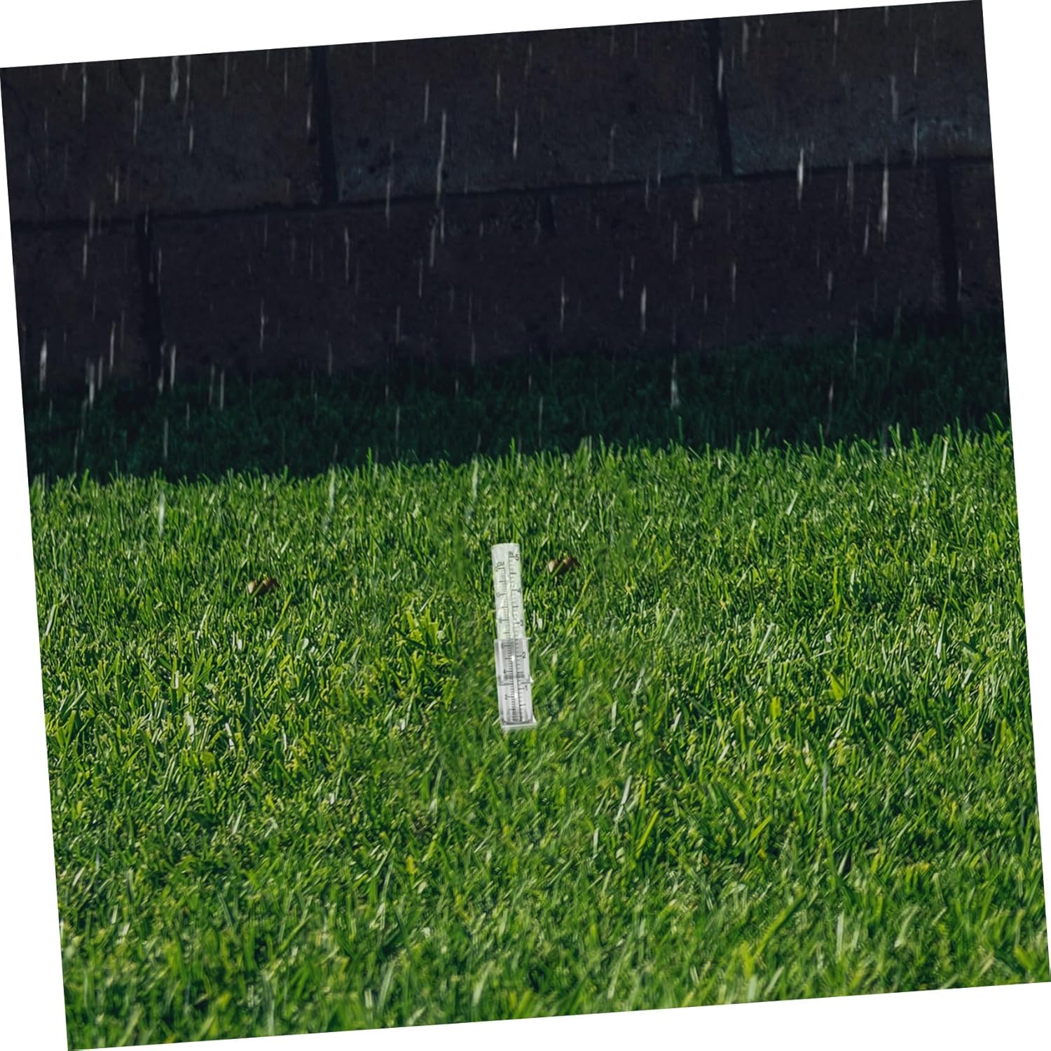 Bestonzon Accurate Outdoor Rain Gauge with Stainless Steel Mounting Bracket for Garden and Patio Precise Glass Rain Measuring Device with Easy Installation and Secure Support Digital Water image number 6