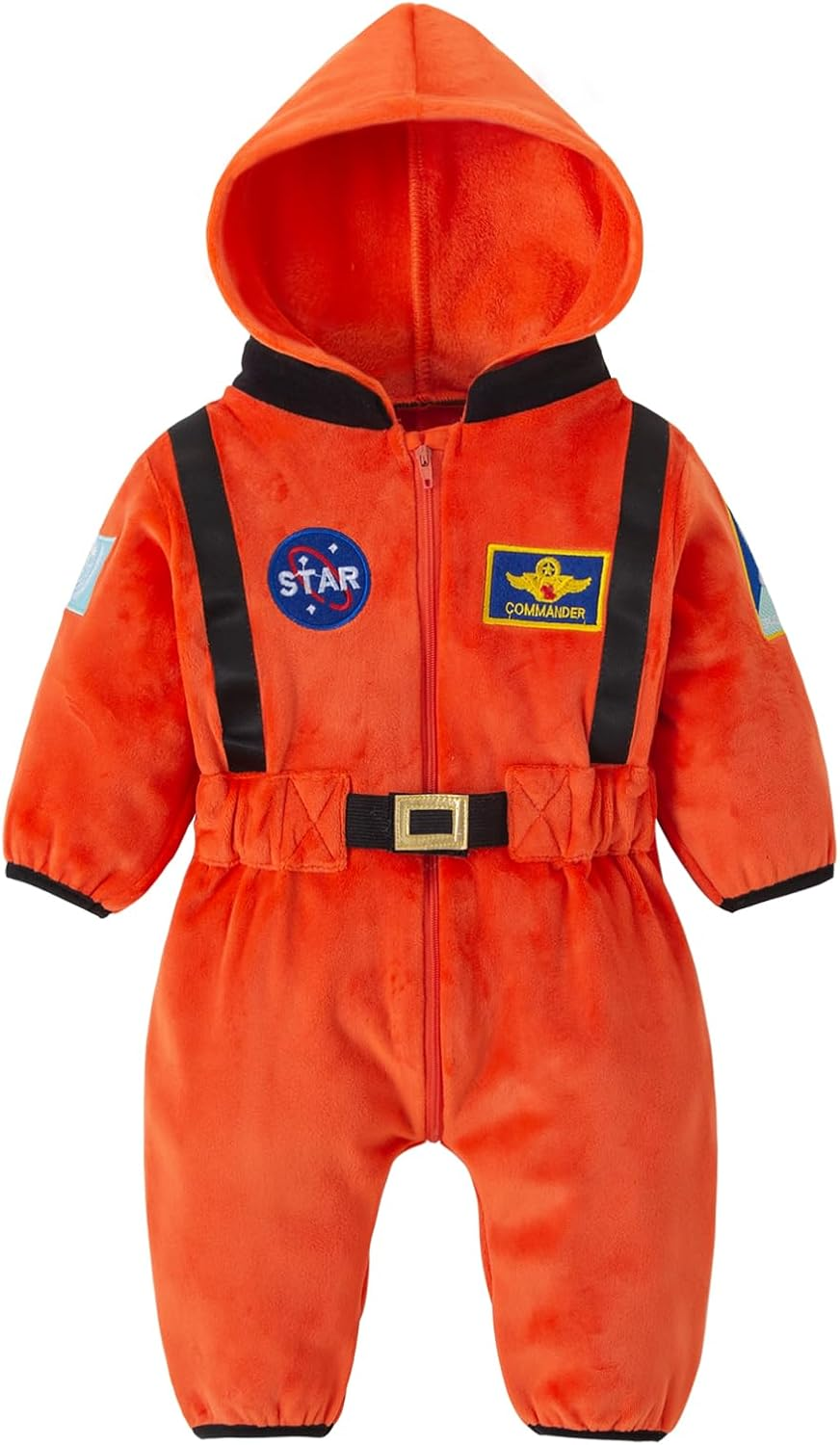 LXKIKMM Baby Toddler Kids Astronaut Costume Space Suit Children Festival Outfit image number 5