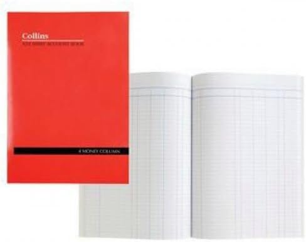 Collins A24 Series 4 Money Column Account Book