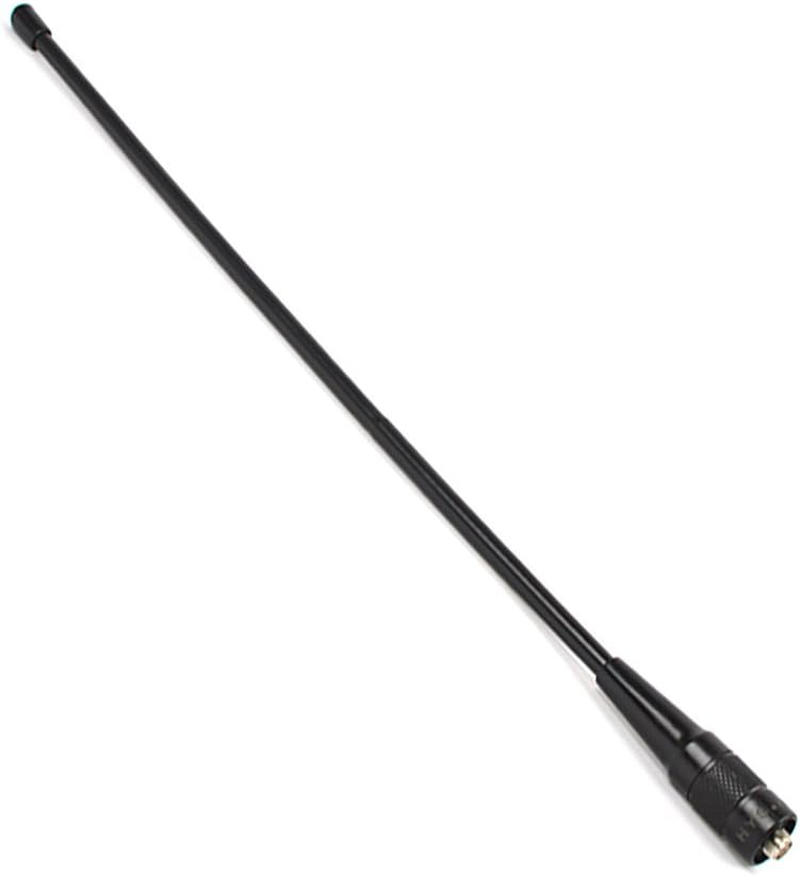 2M/70Cm Antenna HYS-771N 15.6-Inch Whip VHF/UHF (144/430Mhz) Antenna Sma-Female for Anytone, Baofeng, and Yaesu image number 1