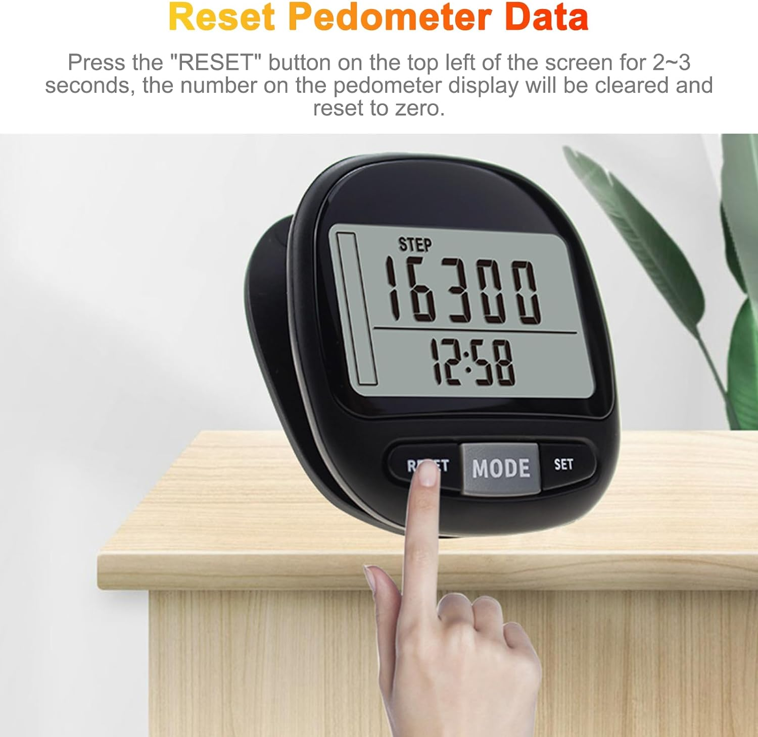 Pedometer Calories Distance Miles Goal Steps