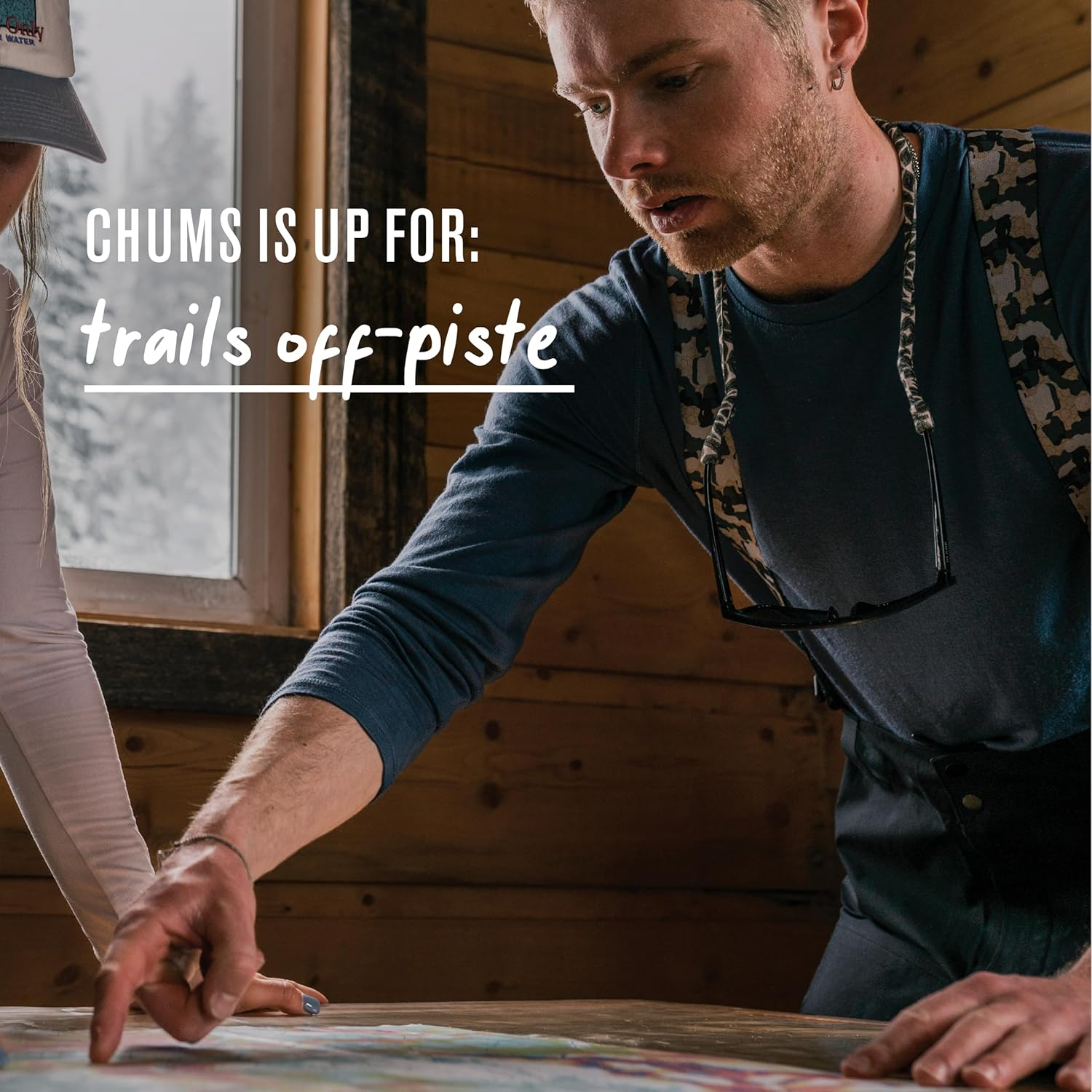 Chums Adjustable Ski Suspenders image number 5