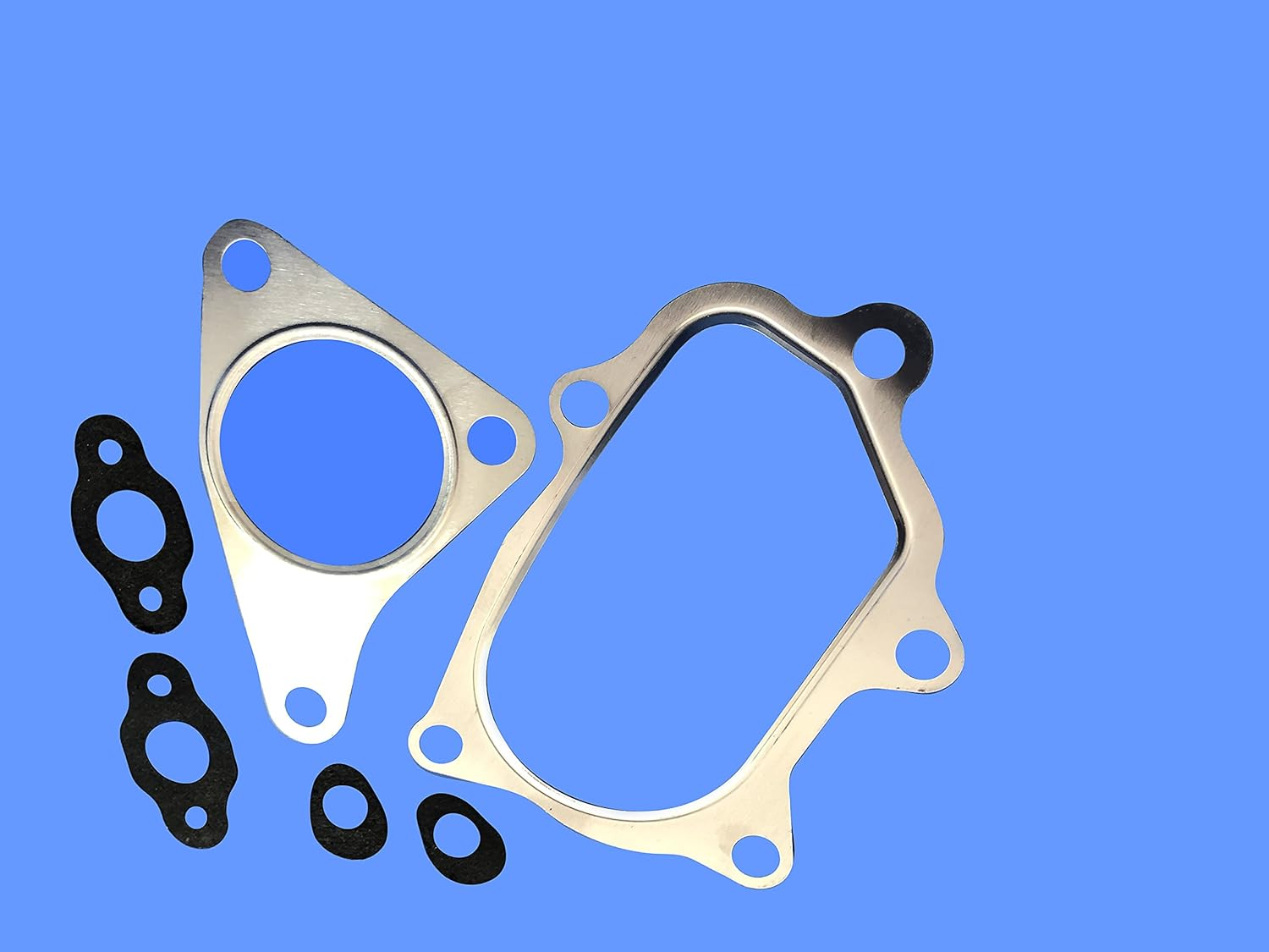 TD04 TD05 VF39 VF46 VF48 VF52 Turbo Stainless Steel Gasket Fit for Subaru Forester WRX STI Impreza WRX STI Outback Legacy XT GT 14411AA670 14412AA140 14411AA5729L 14411AA510 Turbocharger