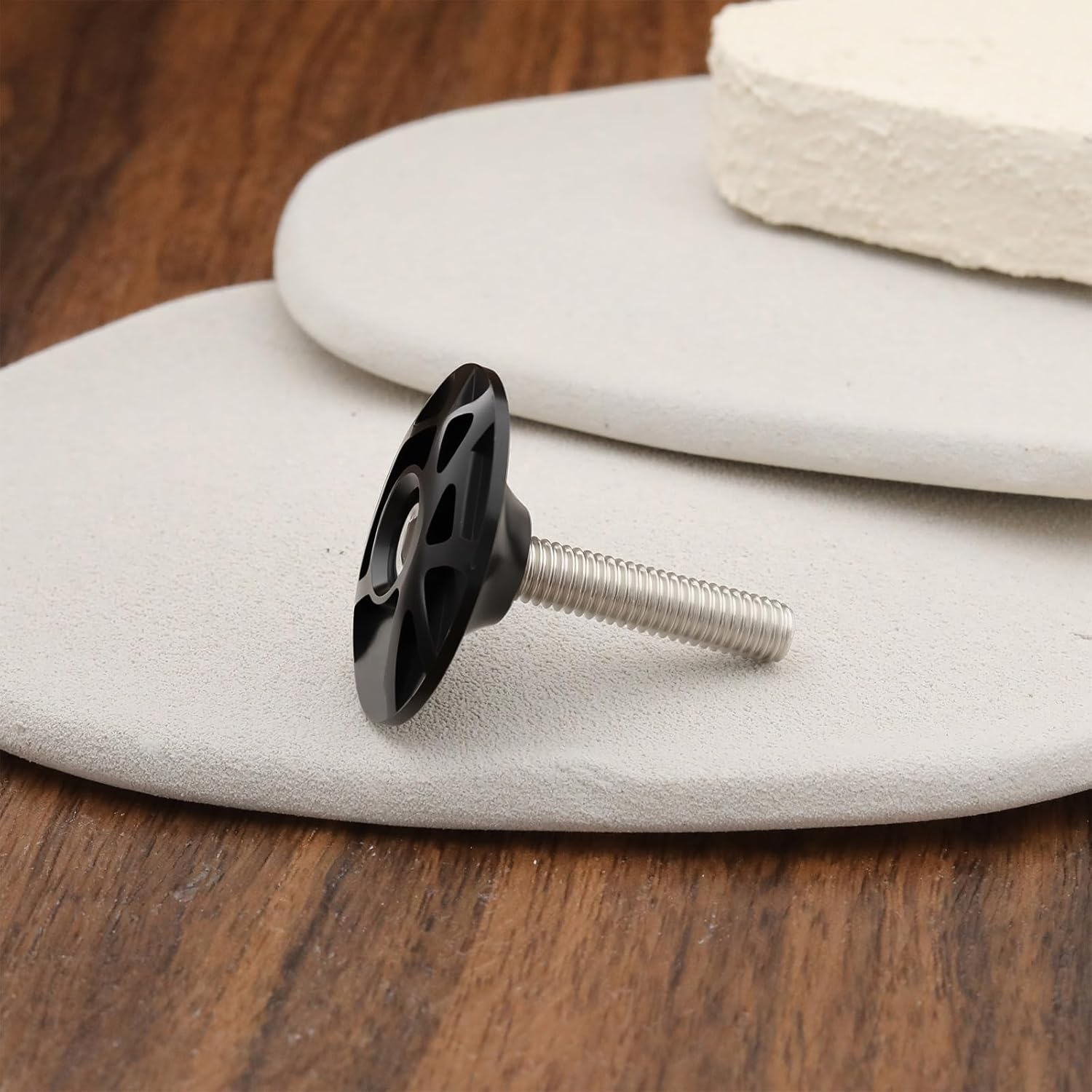 Aluminum Ahead Cap Bicycle Headset Top Cap Suitable for 28.6 Front Fork Mountain Bikes Road Bikes image number 2