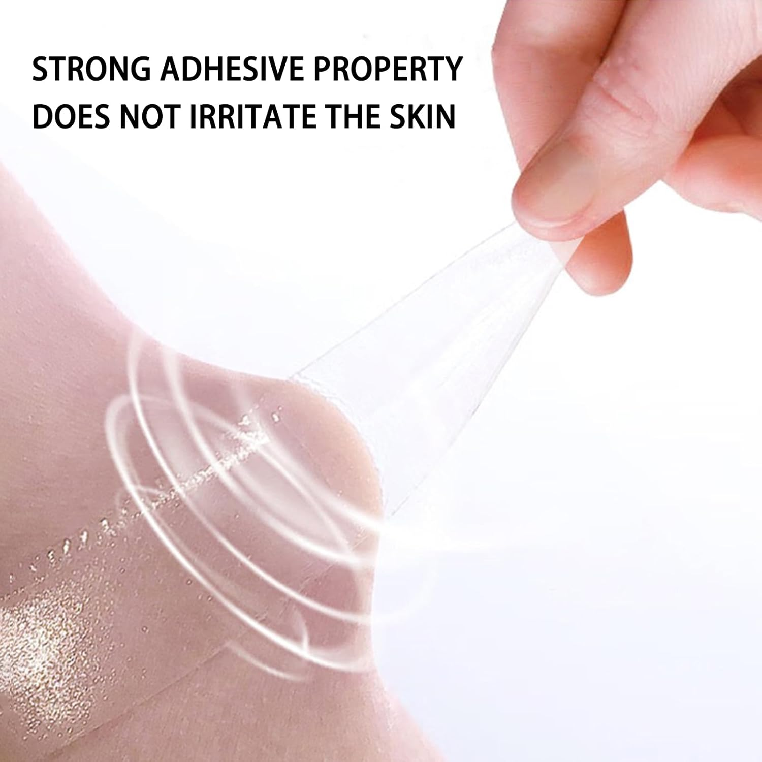 CTOUUGRS 240 Pieces Hair Extension Tape Tabs Double Sided Adhesive Tape for Hair Extensions Professional Strong No-Residue Bonding 4Cm X 0.8Cm image number 5