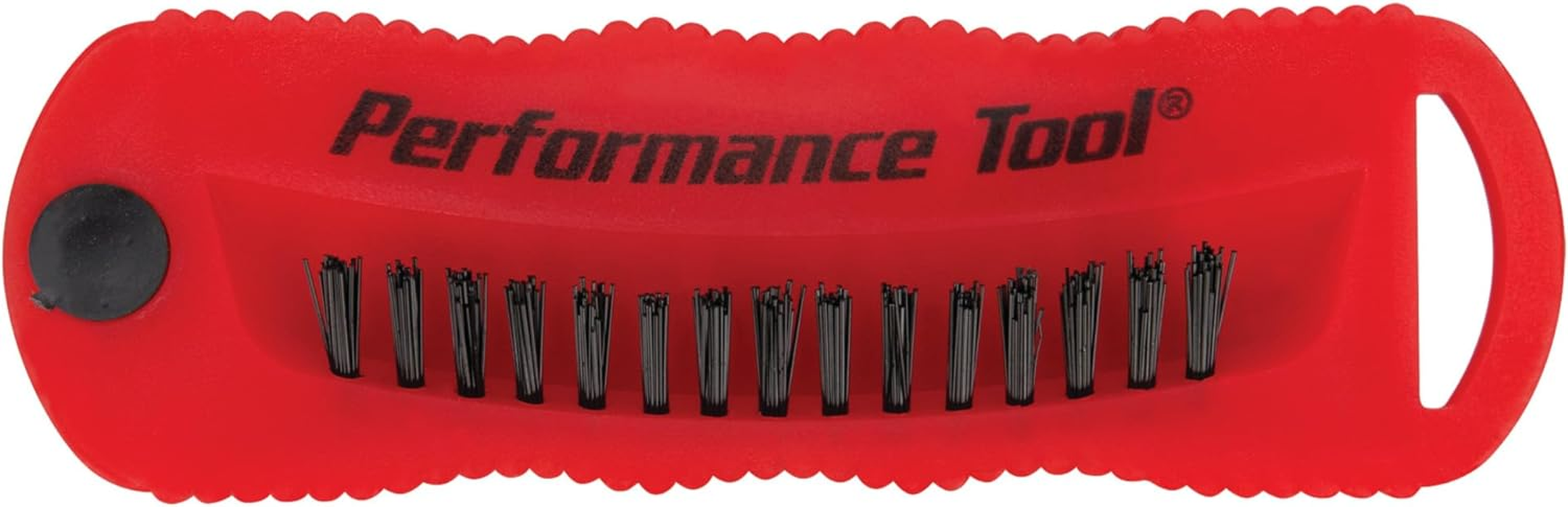 Performance Tool W9163 Utility and Fingernail Brush with Magnet/Scrub Brush