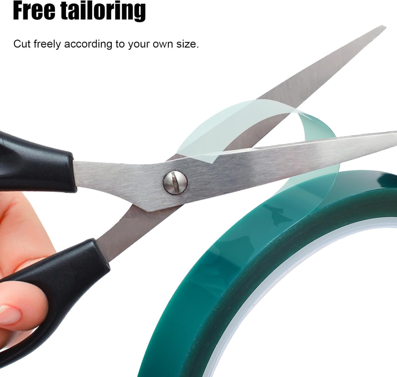 Homoyoyo 12Rolls High Temperature Adhesive Tape Heat Press Tape for Electronics and Circuit Printing Flexible Easy to Cut for Various Applications image number 6