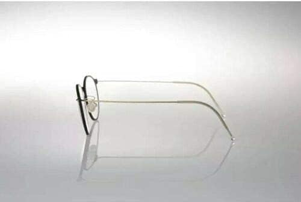 BEHLINE Silicone Replacement Temple Tips for Lindberg, Silhouette and Other Thin Wire Rimless Frames Temples with Cleaning Cloth (White) image number 1