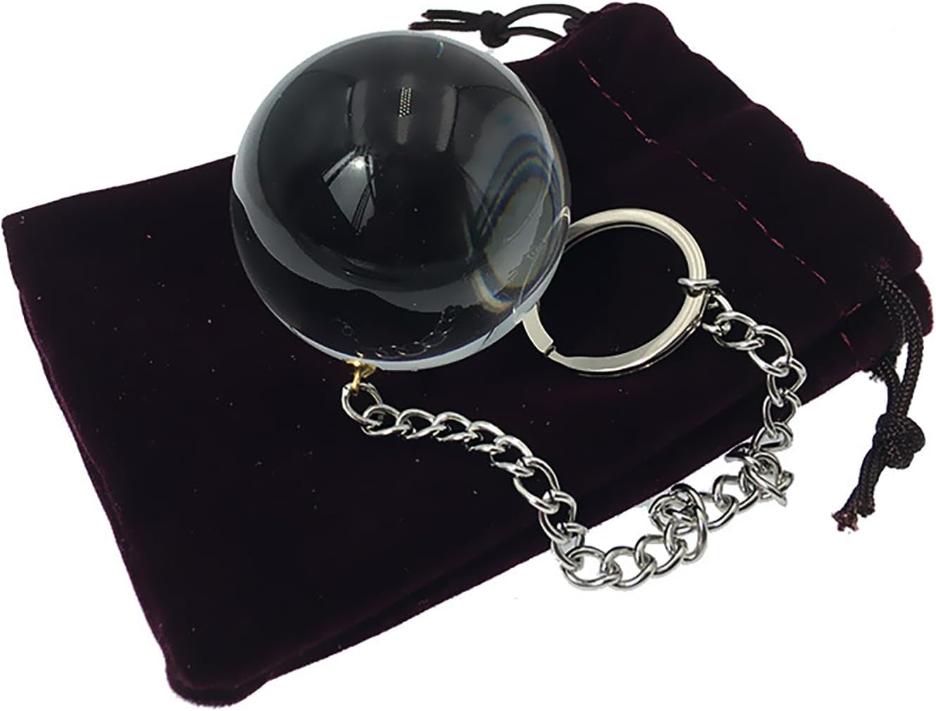 Large Anus Dilator Transparent Anal Beads Ball Anal Plug Spreaders Anal Stimulation Toy Glass Butt Plug Masturbation Sex Toy image number 6