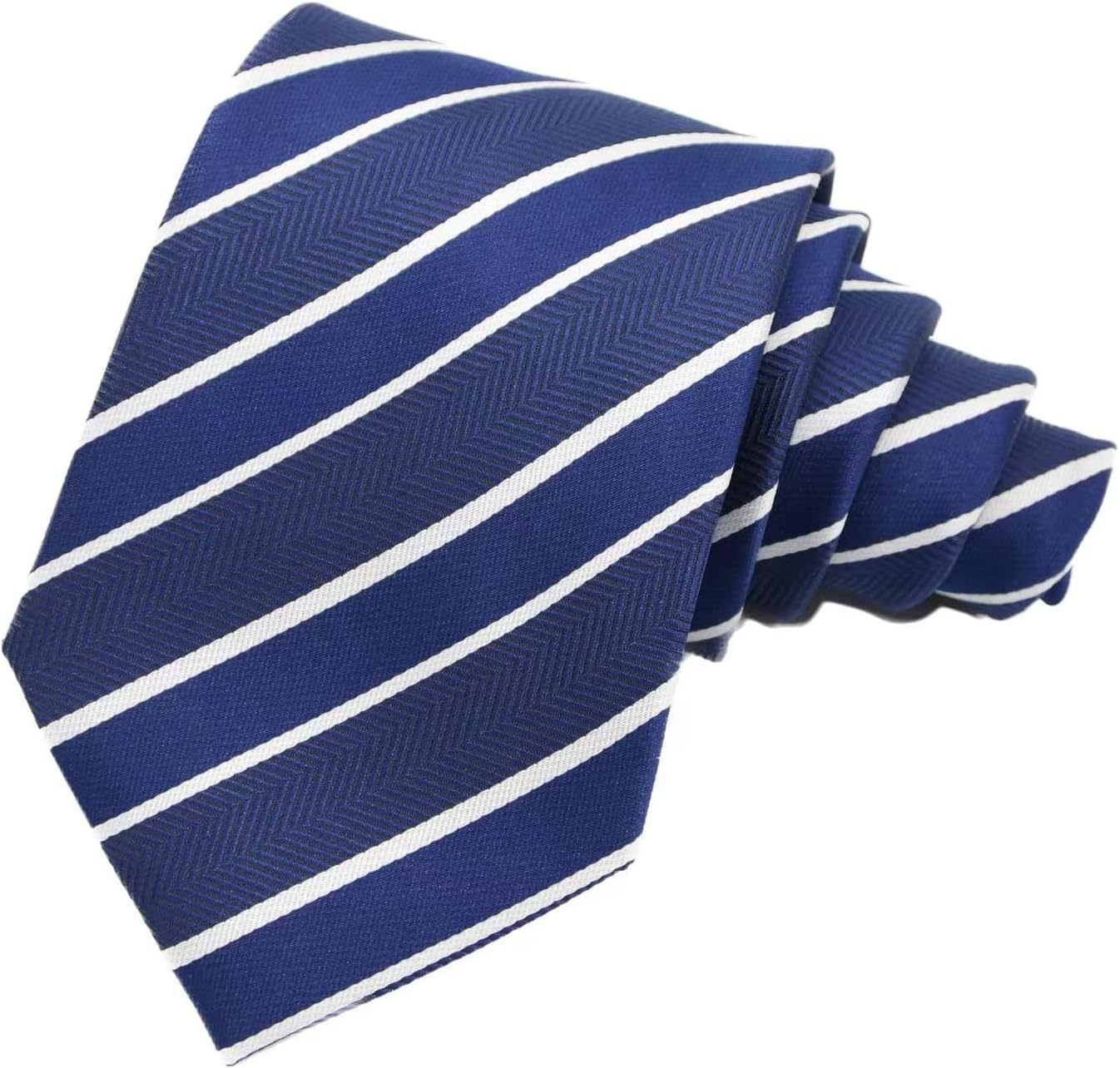 Geotae Zerun New Classic Men'S Striped Silk Tie Necktie