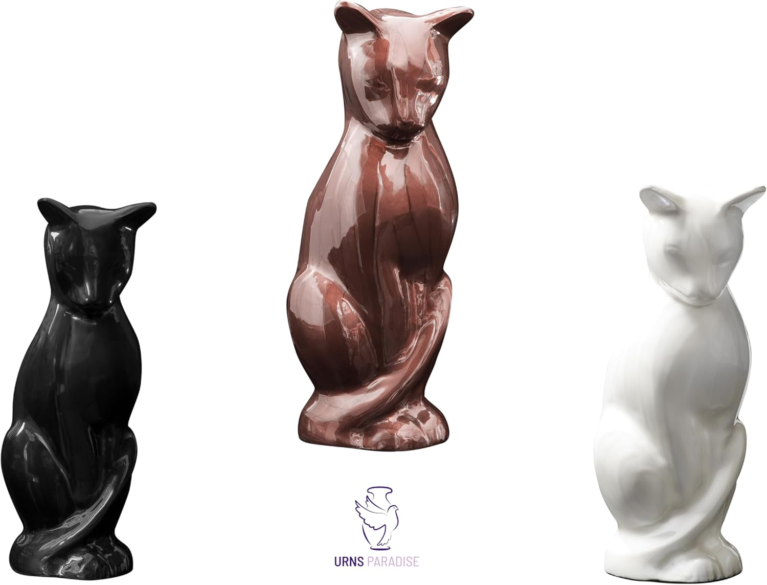 Urns Paradise, Cat Urn Surprise, Cat Urn, Animal Urns for Cat, Urns for Cats Ashes, Animal Urns for Cats, Urns for Cats - Brown image number 5