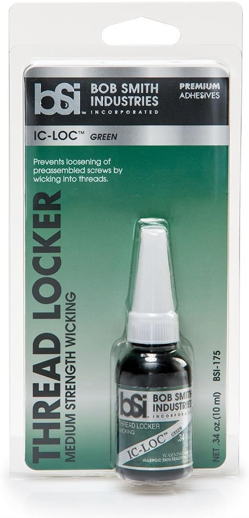 Bob Smith Industries (BSI) IC-LOC Wicking Thread Locker - Green