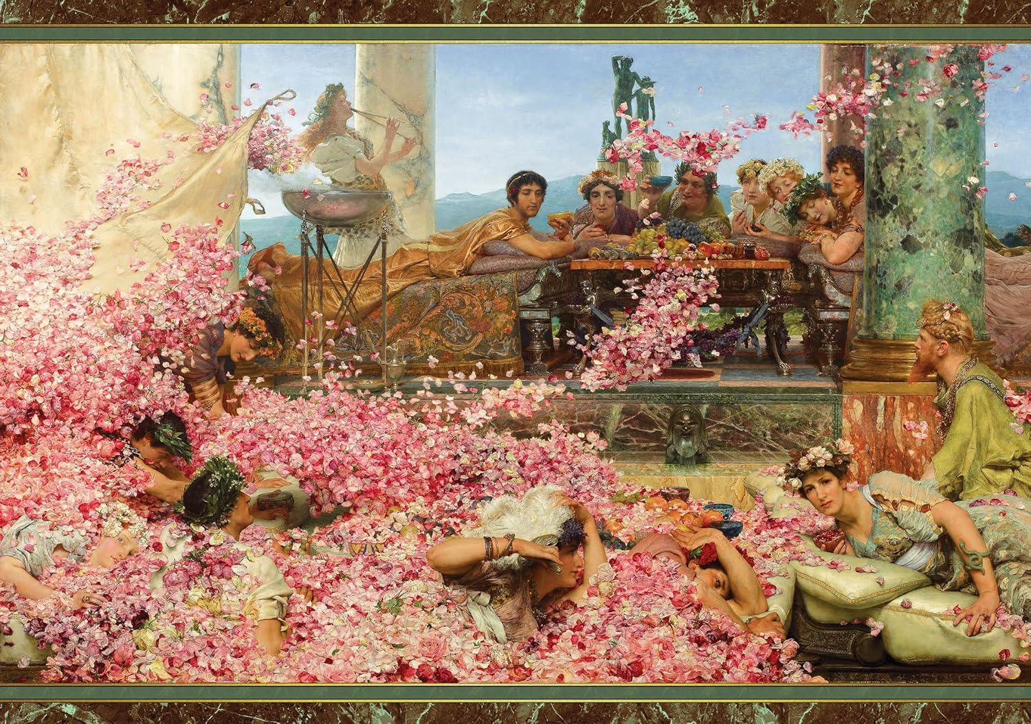 The Roses of Heliogabalus: 1000-Piece Velvet-Touch Jigsaw Puzzle