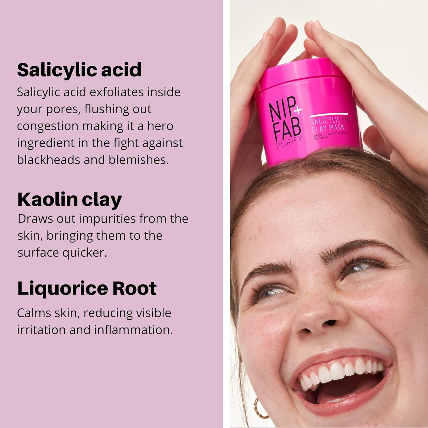Nip+Fab Nip+Fab Salicylic Fix Clay Mask 170Ml, 170 Millilitre image number 5