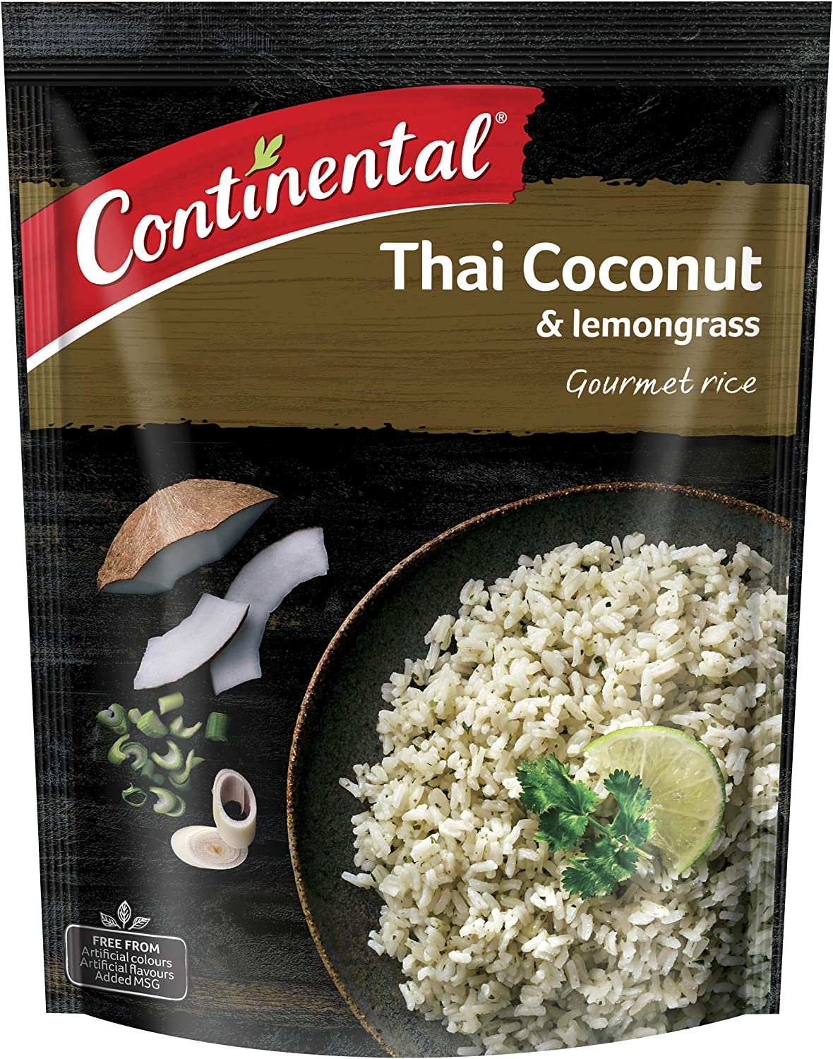 CONTINENTAL Gourmet Rice (Side Dish) | Thai Coconut & Lemon Grass, 115G image number 2