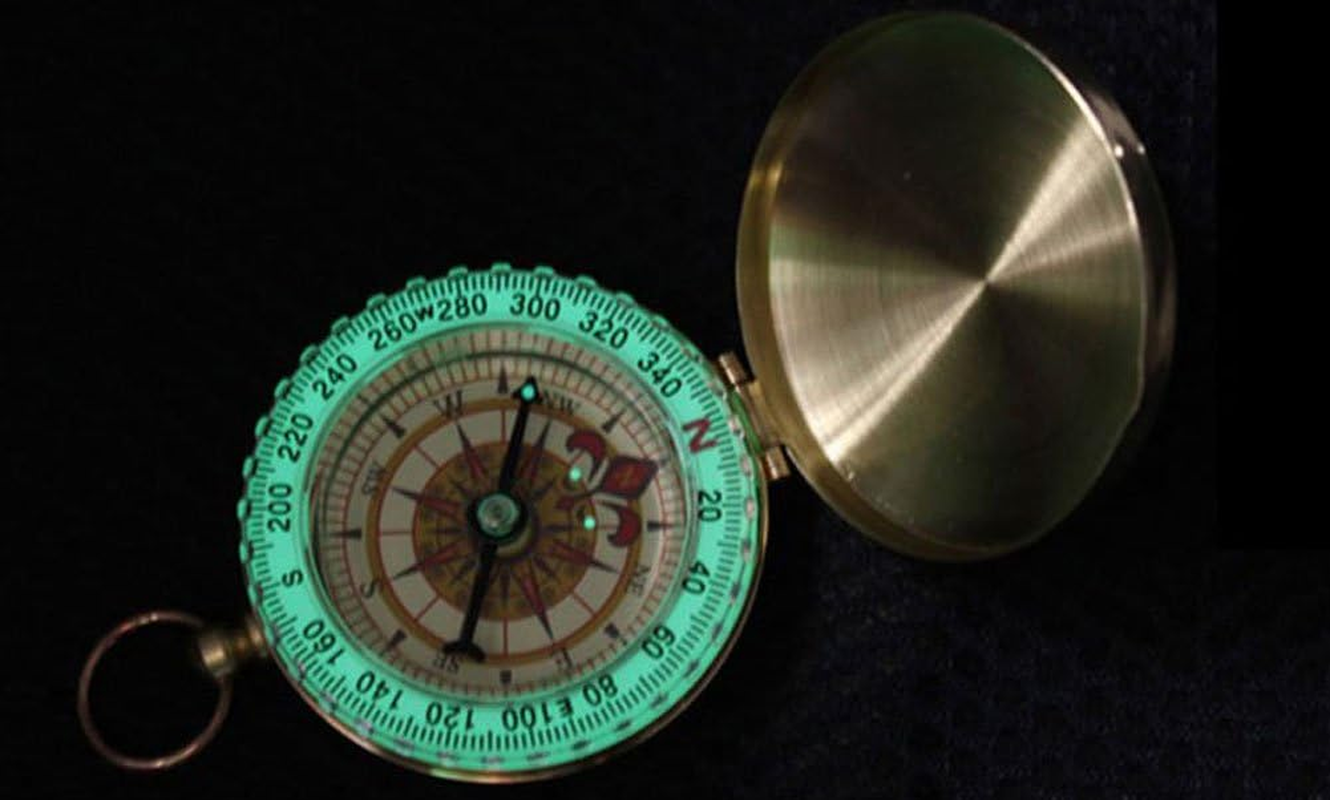 Ppbean Classic Pocket Style Camping Compass image number 1