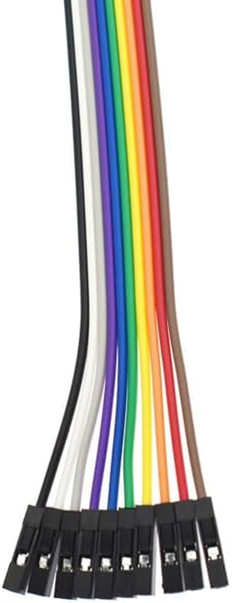 30Pcs Logic Analyzer Test Hook Clip Grabber Jumper Wires Interface Pins SOIC IC Precision Circuit Testing image number 1