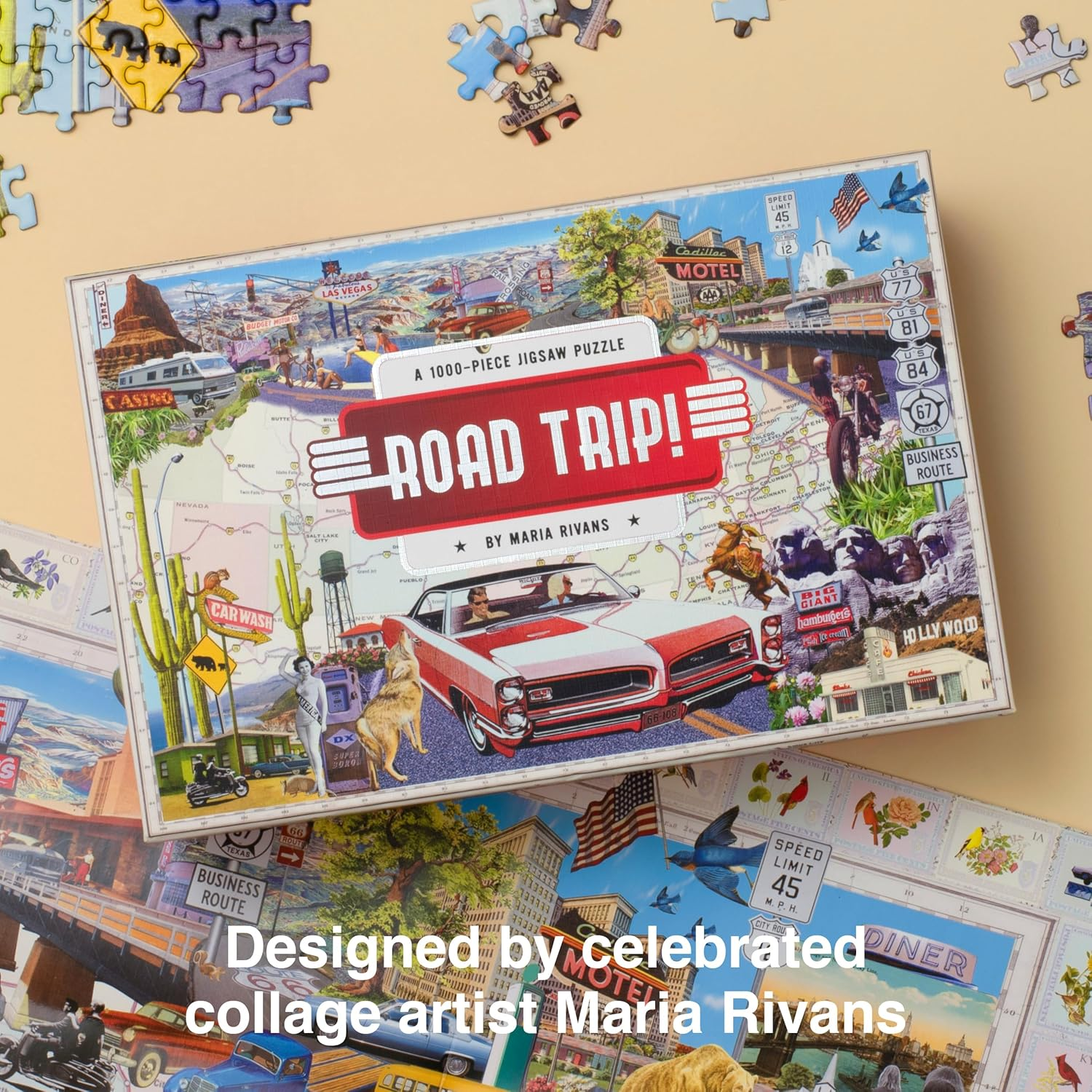 Road Trip!: a 1000-Piece Jigsaw Puzzle