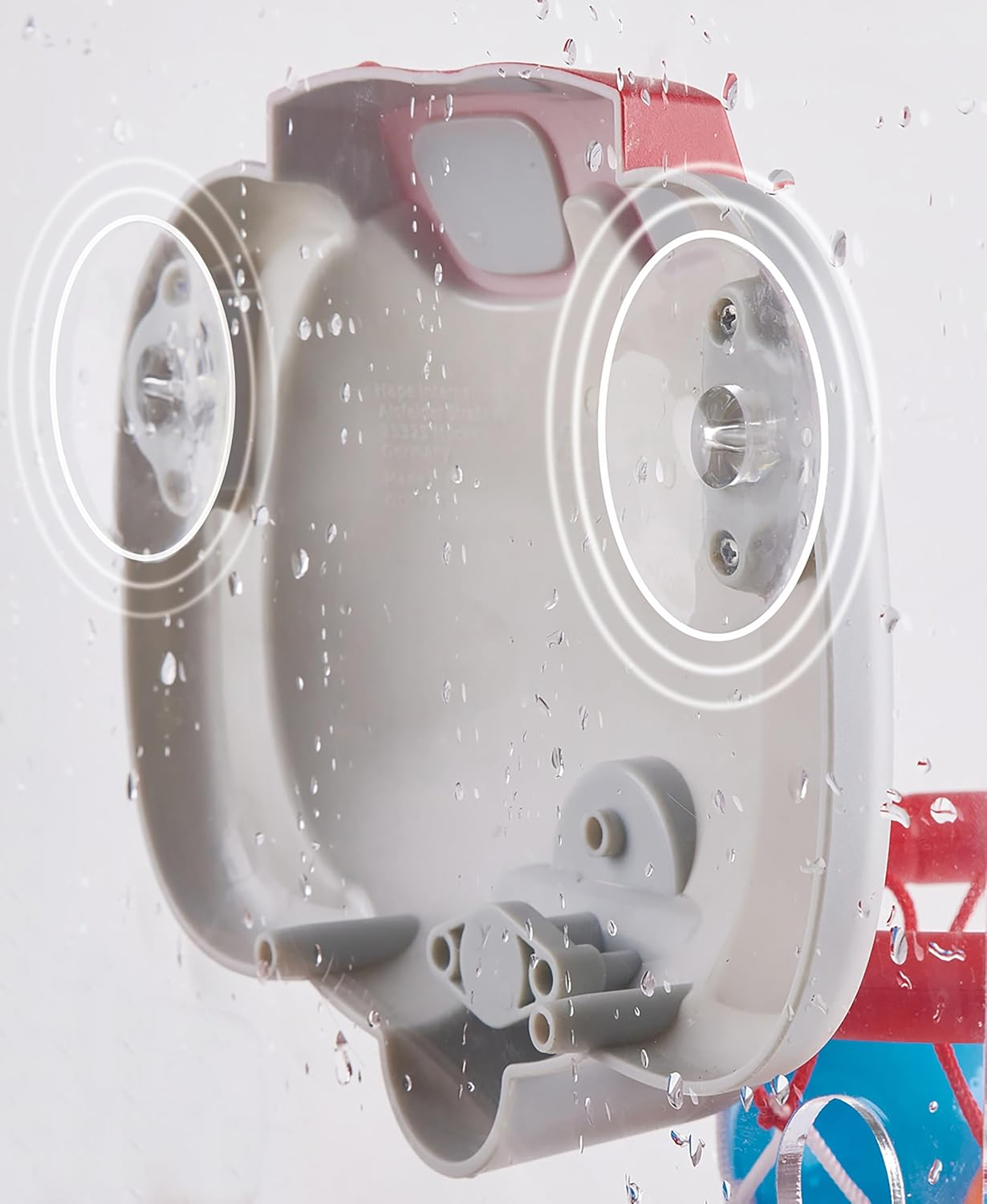 Hape Bath Time Basketball Elephant Pal | Bathtub Basketball Game for Kids | Suction Cup Hoop & 4 Floating Balls | Water Play Toy for Toddlers 18M+ | Bath Toys for Boys & Girls image number 3