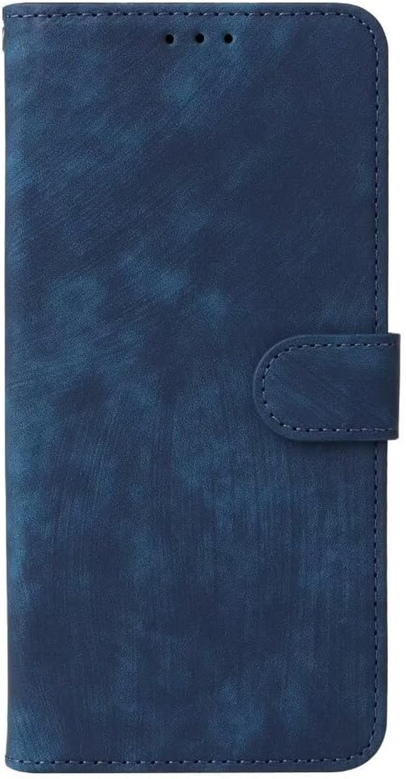 COQUE Case for Nothing Phone 3A Pro Case, (Shockproof) Flip Cover, (RFID) Protection Premium Leather Case with Card Slot, Blue - Black image number 2