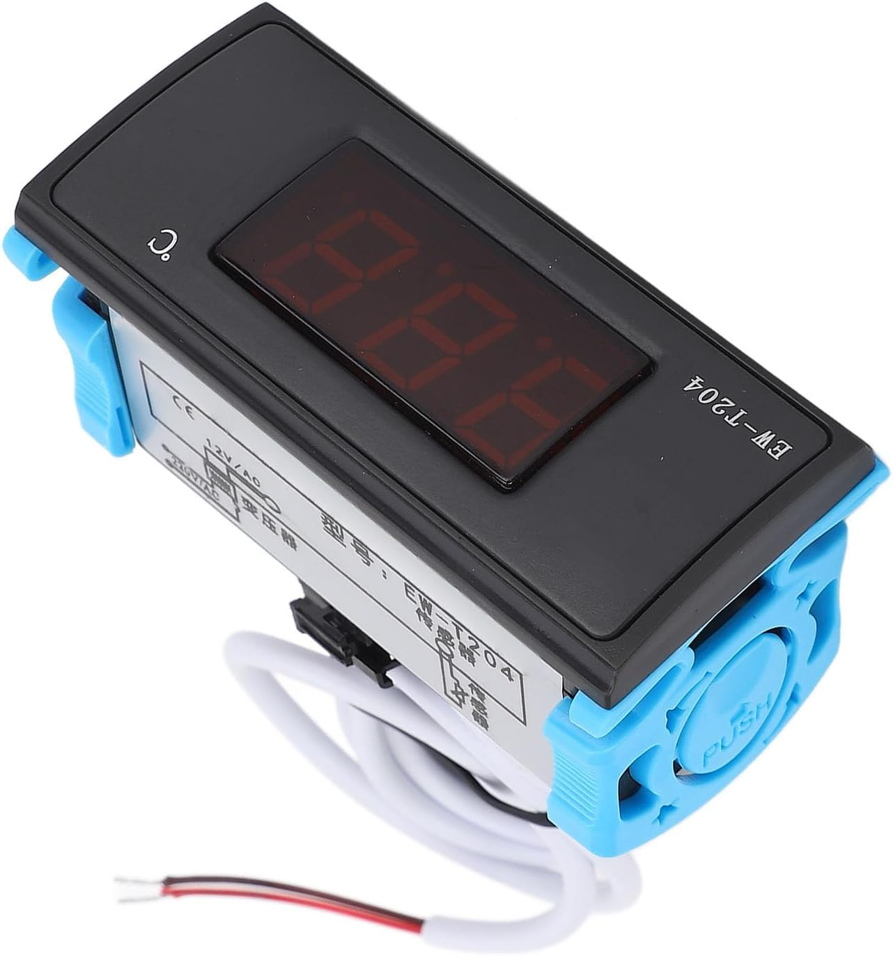 Fdit Digital Thermostat Dual Display Temperature Controller for Efficient Work AC12V ABS Material