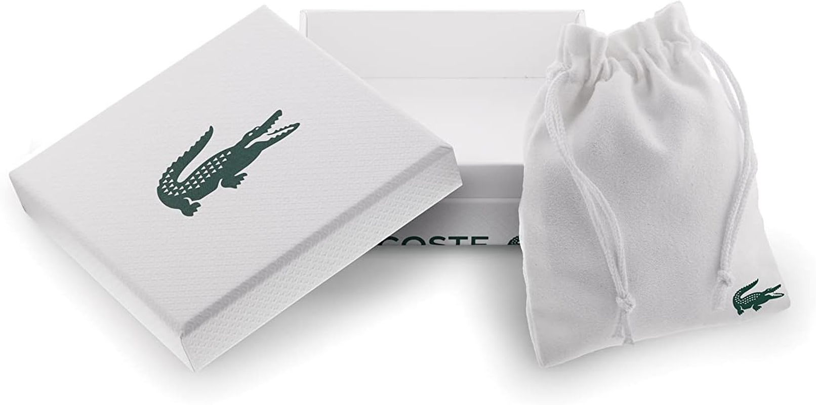 Lacoste Men'S METROPOLE Collection Link Bracelet Embellished with Petit Piqu&eacute; Pattern