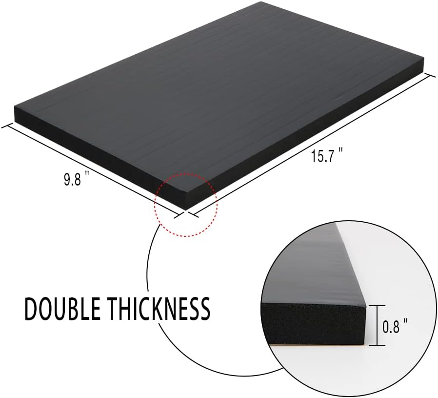 GUEQUITLEX Garage Wall Guards Foam Car Door Protector Wall Bumper Guard for Parking Garages - Garage Wall Guards -Wall Edge Protector Protect Your Car - Wall Corner Edge Bumpers (2 Pack, Column) image number 4