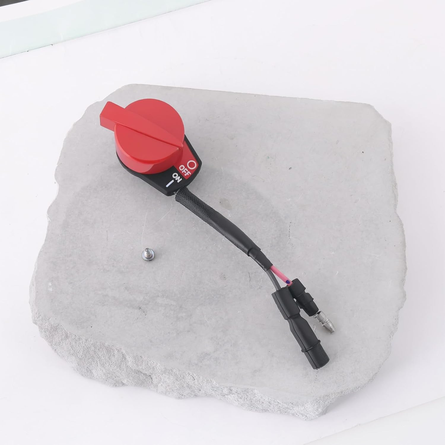 Be in Your Mind 2Pcs Engine Stop Switch Lawn Mower Stop Switch with Srew 35120-Z5T-0031 Compatible with Honda GX240 GX270 GX340 GX390 GX340UT2 image number 1