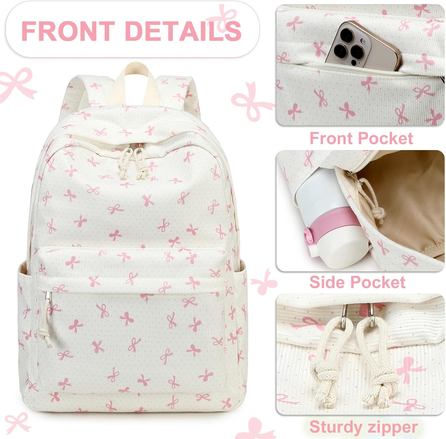 Kids School Backpack with Lunch Box for Girls Bookbag School Bag Preschool Kindergarten Toddler Backpack Tie Dye &hellip; image number 4