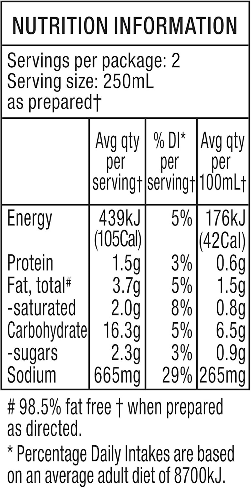 7 X Continental Cup a Soup Pepper Steak & Mushroom with Croutons, 2 Serves Each, 52G image number 5