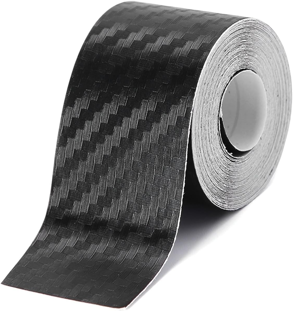 Door Sill Protector, （3Cm&times;10M） 1.2In X 32.8Ft Car Door Entry Edge Guards, Carbon Fiber Car Sticker for Car Door Edges, Front and Rear Bumpers, Door Sill Protection (Black)