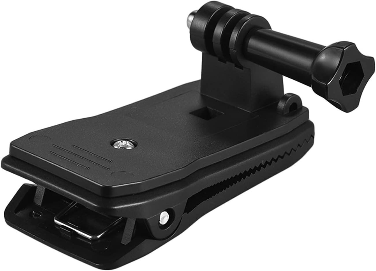 Backpack Strap Cap Clip Mount 360 Degree Rotary Clamp Arm for Gopro Hero 7/6/5/4/3+ for Yi Lite 4K + Action Camera BBZY image number 3